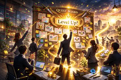 ゲーミフィケーションを取り入れたAITのギルドシステムとクエスト