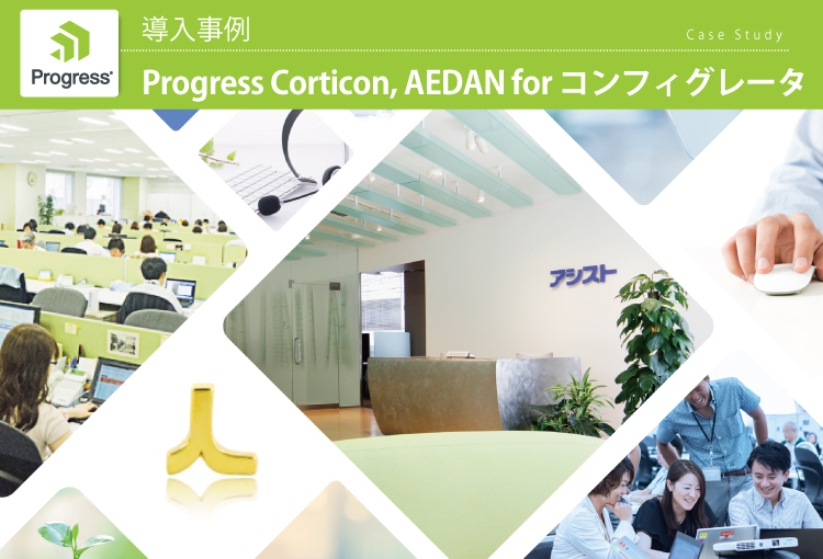株式会社アシスト Progress Corticon, AEDAN for コンフィグレータ導入事例