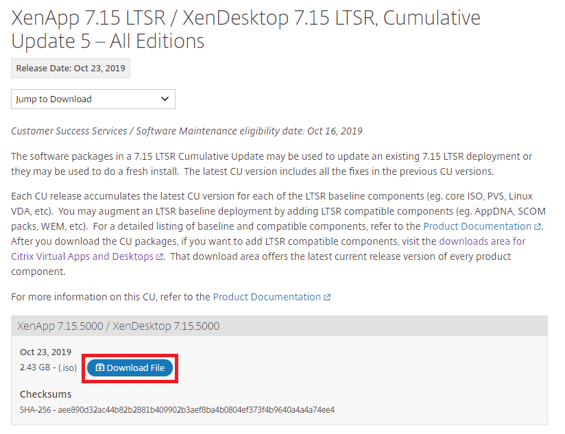 「XenApp_and_XenDesktop_7_15_5000.iso」がダウンロードされます