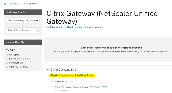 citrix workspace download ltsr