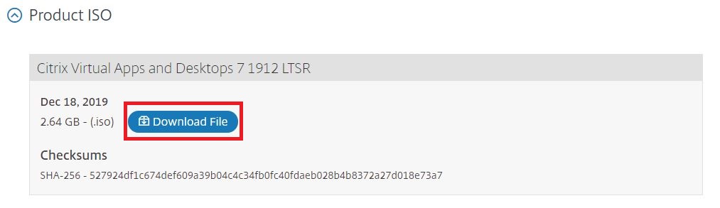 「Citrix_Virtual_Apps_and_Desktops_7_1912.iso」がダウンロードされます