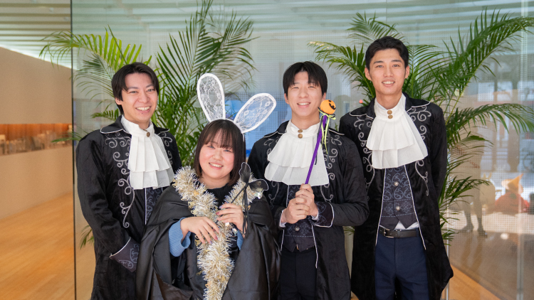 ハッピーハロウィン！アシストにかわいい来客がありました