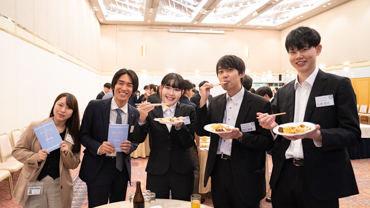 内定式2025_懇親会4