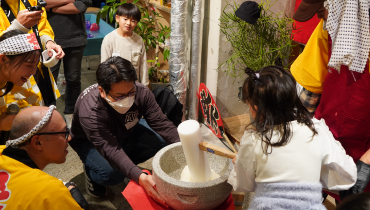 アシスト夏祭り（秋）_餅つき大会_1