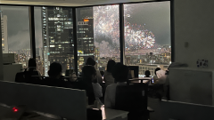 花火大会画像1-人混み避けて花火見れるんが、一番ええわ。