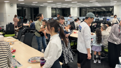 花火大会画像2-久しぶりやなぁ。子ども、めっちゃ大きなってるやん!