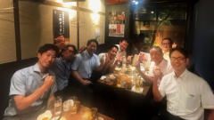 We RUN！画像2-第4回祝勝会：優勝-漢道（おとこみち）ウォーキングクラブ