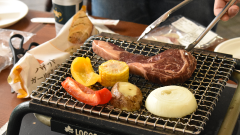 BBQ!画像2-早く焼けないかなぁ。