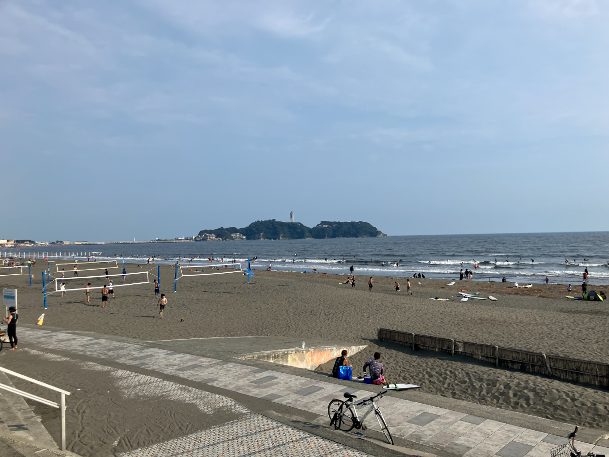 江ノ島海岸風景