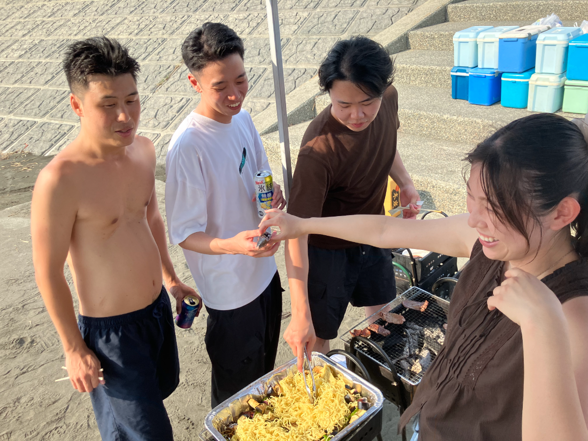 BBQ団欒風景3