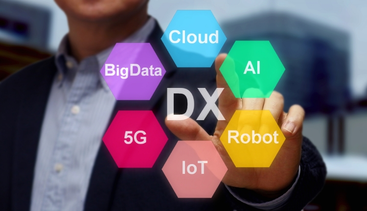 DX(デジタルトランスフォーメーション)のイメージ