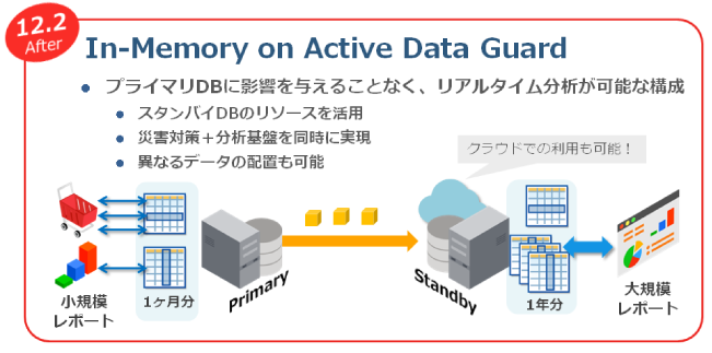 図11：In-Memory on Active Data Guardの概要図