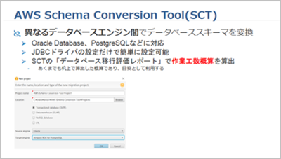 AWS Schema Conversion Tool