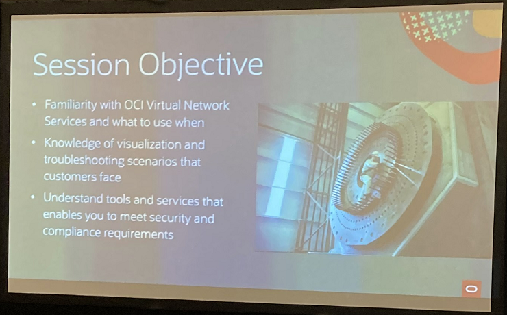 Oracle CloudWorld 2023のセッションスライド