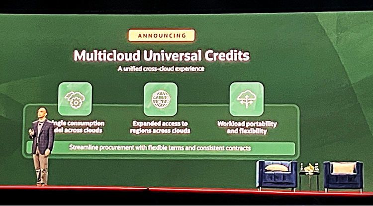 Universal Credits Oracle Oracle AI World2025視察記 | アシスト