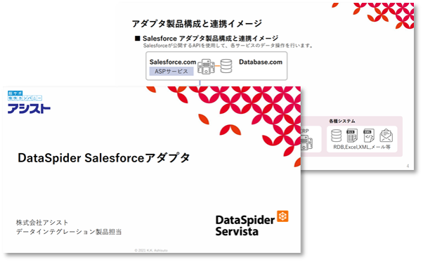 DataSpider Salesforceアダプタ紹介資料をダウンロード