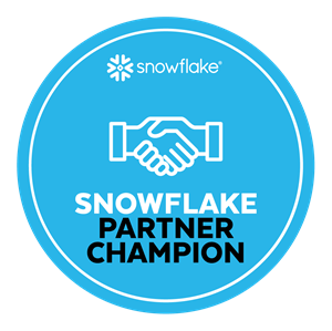 2026 Snowflake Partner Champion Badge