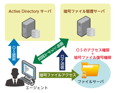 共有データ暗号化モデル（基本モデル）