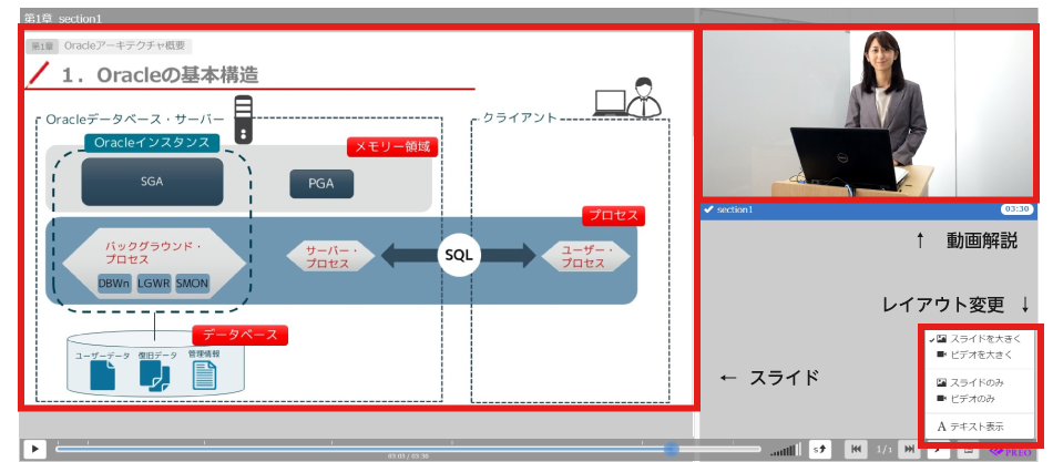 超サポWeb塾の受講画面