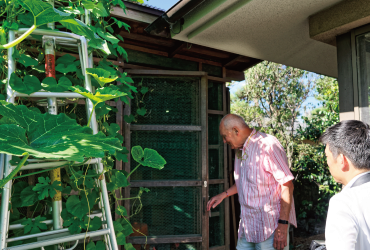 うさぎ小屋へ