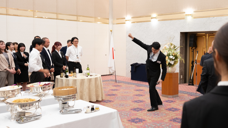 内定式2025_懇親会5