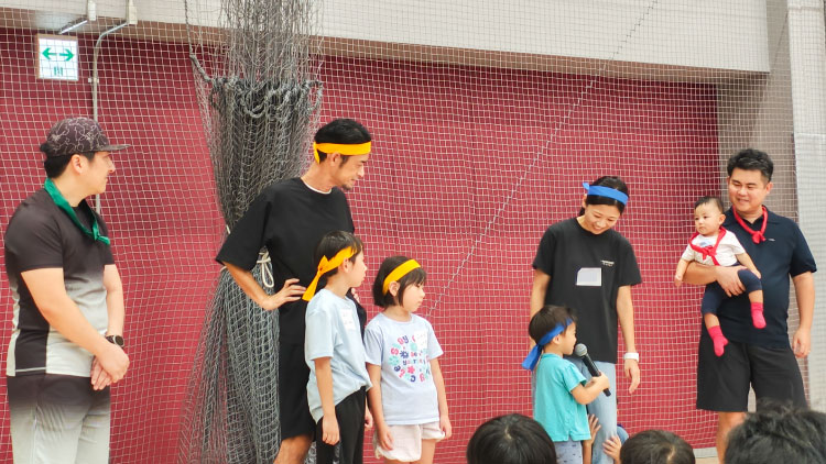 2025アシスト運動会_開会式_チームリーダー発表