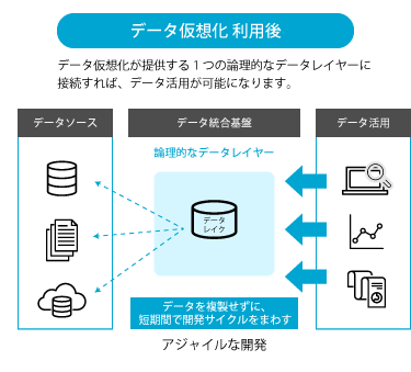 データ仮想化 利用後