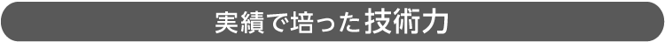 実績で培った技術力