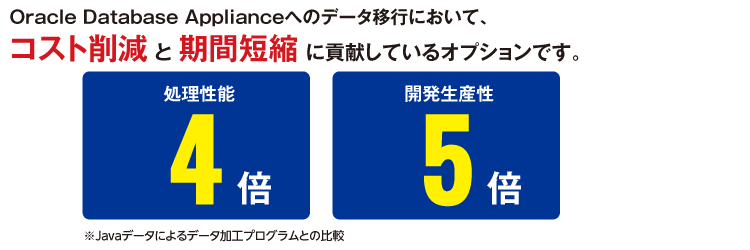 超高速データ移行オプション