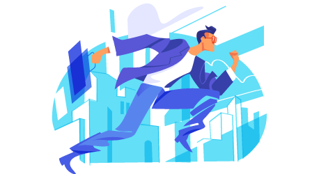 走り出す人のイメージ