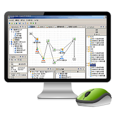 DataSpiderの開発画面