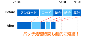 バッチ処理アクセラレータ