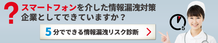 情報漏漏洩リスク診断