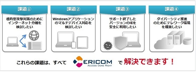 Ericom活用例