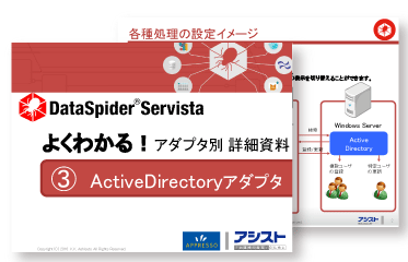 よくわかる！アダプタ別　詳細資料　③ActiveDirectoryアダプタ 