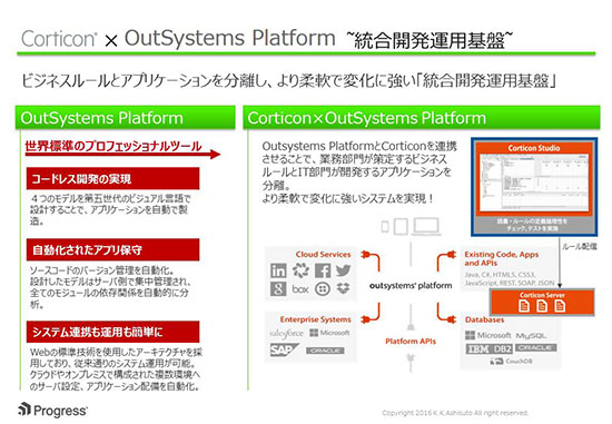 Corticon × OutSystema Platform